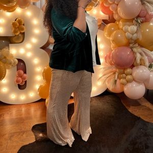 Rose gold pants. Size 2 XL.